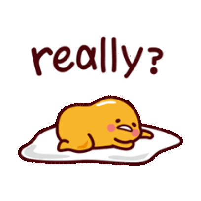 really? sticker