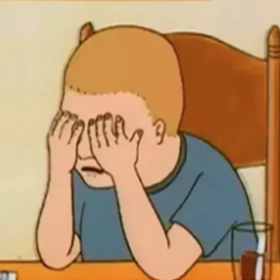 Bobby Hill Essential sticker