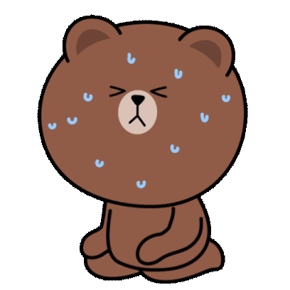 BROWN & FRIENDS sticker