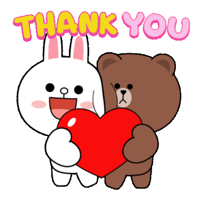 thank you sticker