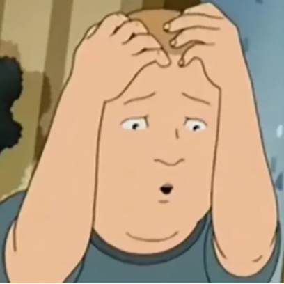 Bobby Hill Essential sticker