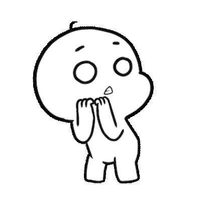 surprised sticker