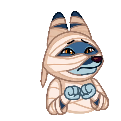 frighten sticker