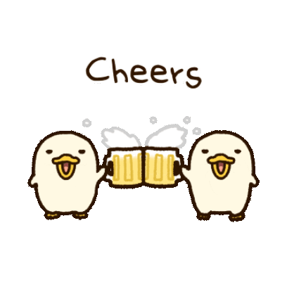 cheers sticker