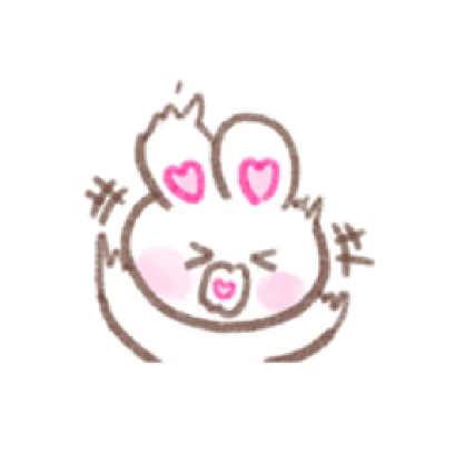 BUNNY IN-LOVE 2 sticker