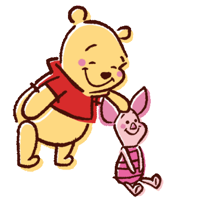 touching sticker