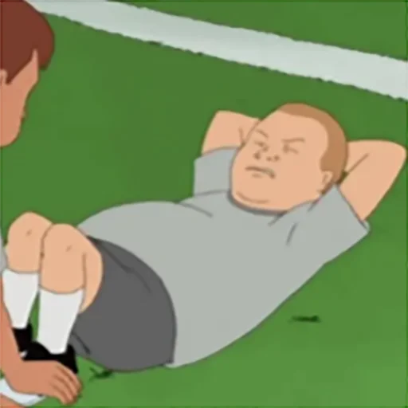 Bobby Hill Essential sticker