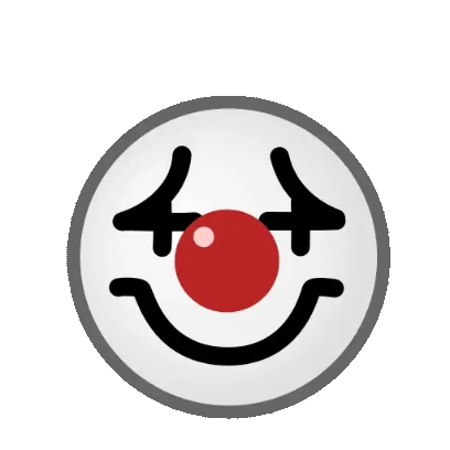 clown sticker