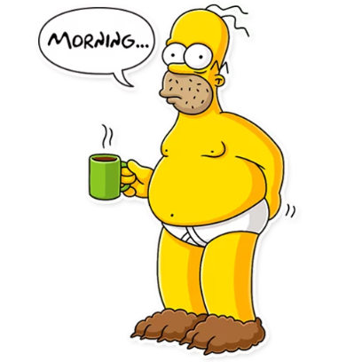 morning sticker