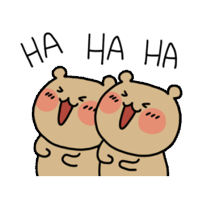 ha ha ha sticker