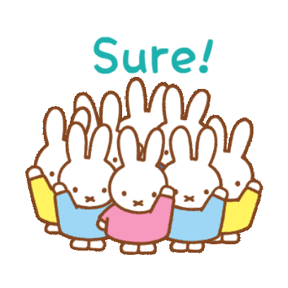 sure! sticker