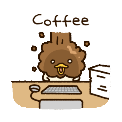 coffee sticker