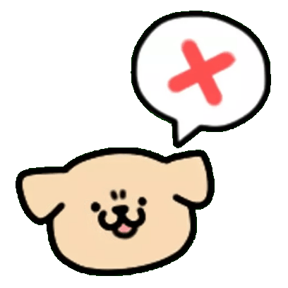 × sticker