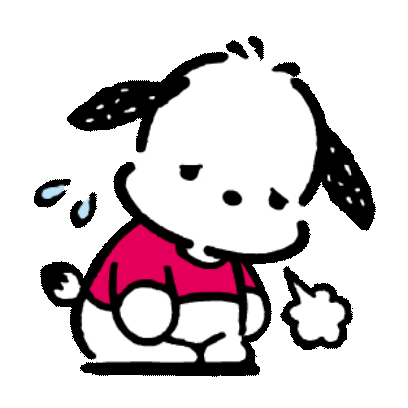 Pochacco Animated sticker