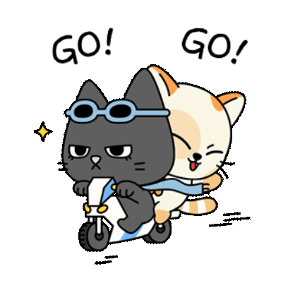 go! go! sticker