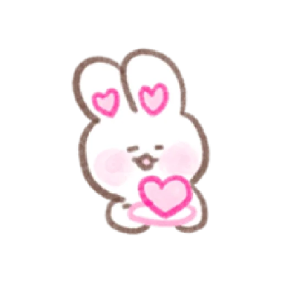 BUNNY IN-LOVE 17 sticker