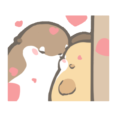 靠紧 sticker