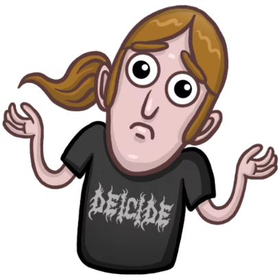 oh no sticker
