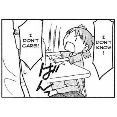 i don't care sticker