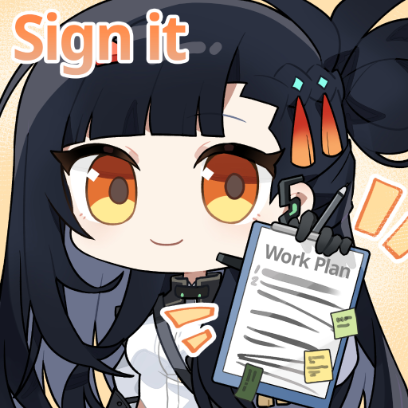 sign it sticker