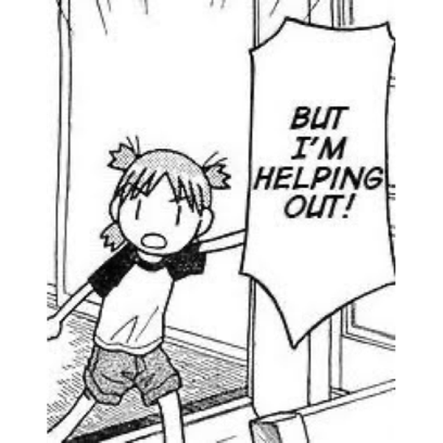 help out sticker