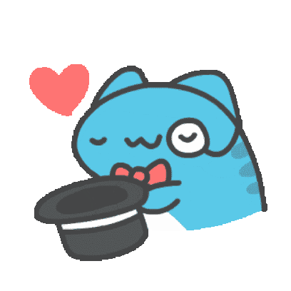 脫帽 sticker