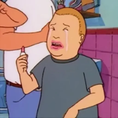 Bobby Hill Essential sticker