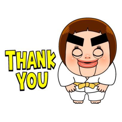 thank you sticker