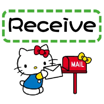 receive sticker