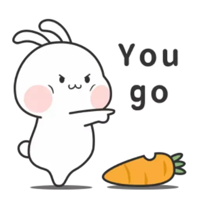 you go sticker