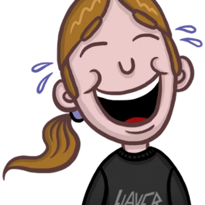 laughing sticker