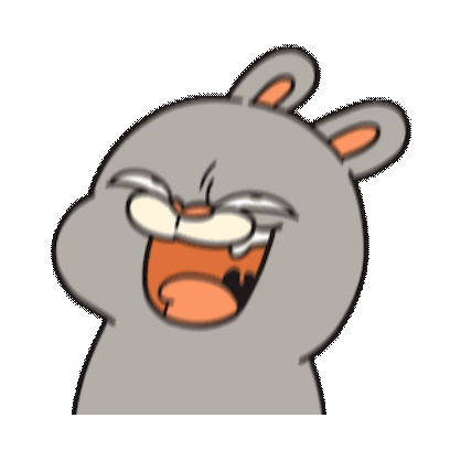 laugh sticker