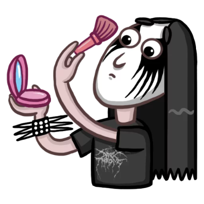 make up sticker