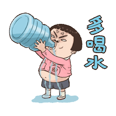 多喝水 sticker