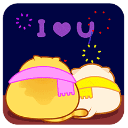 i love u sticker