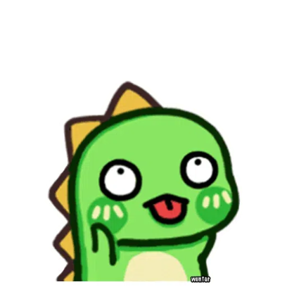 tongue sticker