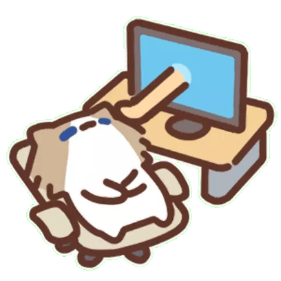 月薪猫一 8 sticker
