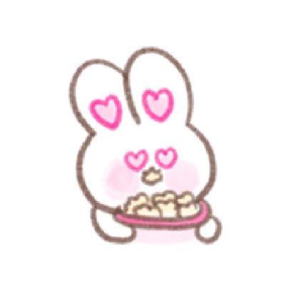 BUNNY IN-LOVE 4 sticker