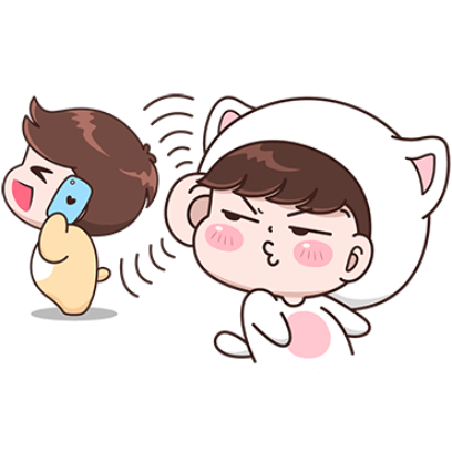 偷听电话 sticker