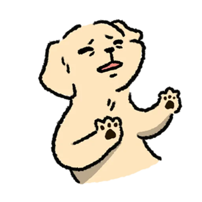 Let's go! The Arctic Express Dog is departing! 30 sticker
