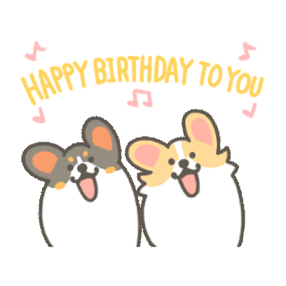 birthday sticker