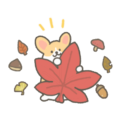 fall sticker