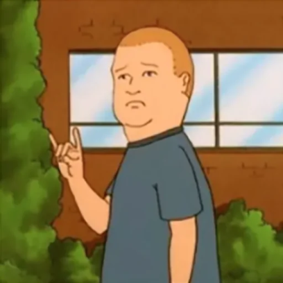 Bobby Hill Essential sticker