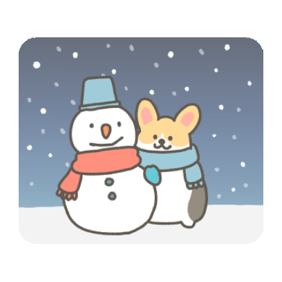 winter sticker