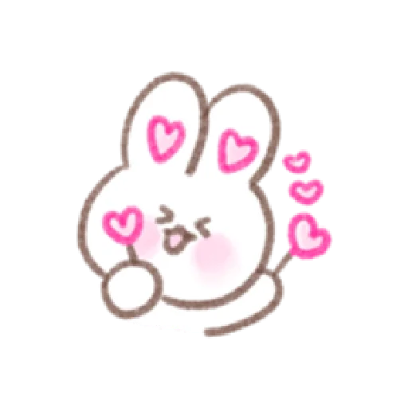 BUNNY IN-LOVE 3 sticker