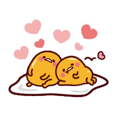snuggle up sticker