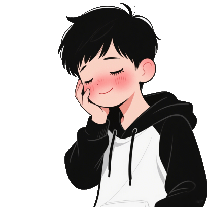 害羞 sticker
