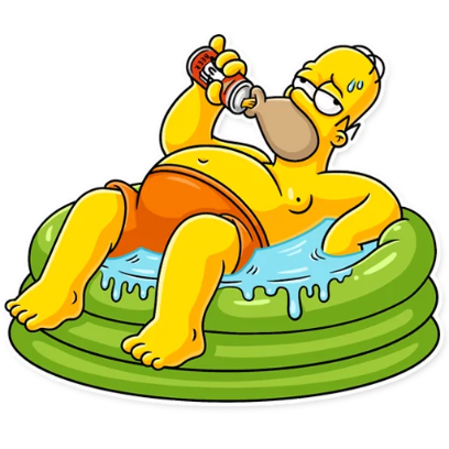 relax sticker
