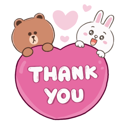 thank you sticker