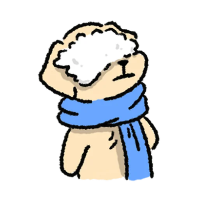 Let's go! The Arctic Express Dog is departing! 6 sticker